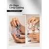 image:imageMelodySusie Thick Gel Nail Polish Set 2 Pcs 15ML Black amp White Gel Polish Set Soak Off UV LED White Gel Polish Christmas Gift for Women Nail Art Manicure Salon DIY Nail Design Decoration at Home2 Pcs 15ML Black  White Gel Polish Set