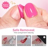 image:imageMelodySusie Thick Gel Nail Polish Set 2 Pcs 15ML Black amp White Gel Polish Set Soak Off UV LED White Gel Polish Christmas Gift for Women Nail Art Manicure Salon DIY Nail Design Decoration at HomeTop Coat Peel Off Base Coat Cuticle Oil Set