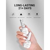 image:imageMelodySusie Thick Gel Nail Polish Set 2 Pcs 15ML Black amp White Gel Polish Set Soak Off UV LED White Gel Polish Christmas Gift for Women Nail Art Manicure Salon DIY Nail Design Decoration at Home15ML Clear Top Coat