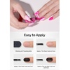 image:imageMelodySusie Thick Gel Nail Polish Set 2 Pcs 15ML Black amp White Gel Polish Set Soak Off UV LED White Gel Polish Christmas Gift for Women Nail Art Manicure Salon DIY Nail Design Decoration at Home2Pcs 15ml Neon Pink  Macaron Pink