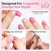 image:imageMelodySusie Thick Gel Nail Polish Set 2 Pcs 15ML Black amp White Gel Polish Set Soak Off UV LED White Gel Polish Christmas Gift for Women Nail Art Manicure Salon DIY Nail Design Decoration at Home15ML AirDry Peelable Base Coat