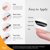 image:imageMelodySusie Thick Gel Nail Polish Set 2 Pcs 15ML Black amp White Gel Polish Set Soak Off UV LED White Gel Polish Christmas Gift for Women Nail Art Manicure Salon DIY Nail Design Decoration at Home2Pcs 15ml Top Coat  Base Coat