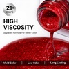 image:imageMelodySusie Thick Light Green Gel Nail Polish05fl oz Soak Off UV LED Mint Green Gel Polish Gift for Women Nail Art Manicure Salon DIY Nail Design Decoration at Home1666Bright Red Glitterz049