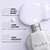 image:imageMelodySusie Thick Light Green Gel Nail Polish05fl oz Soak Off UV LED Mint Green Gel Polish Gift for Women Nail Art Manicure Salon DIY Nail Design Decoration at Home1666APurple White1668