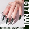 image:imageMelodySusie Thick Light Green Gel Nail Polish05fl oz Soak Off UV LED Mint Green Gel Polish Gift for Women Nail Art Manicure Salon DIY Nail Design Decoration at Home1666ABlackish Green517