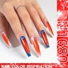 image:imageMelodySusie Thick Light Green Gel Nail Polish05fl oz Soak Off UV LED Mint Green Gel Polish Gift for Women Nail Art Manicure Salon DIY Nail Design Decoration at Home1666Sunset Orange ShimmerN1680