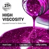 image:imageMelodySusie Thick Light Green Gel Nail Polish05fl oz Soak Off UV LED Mint Green Gel Polish Gift for Women Nail Art Manicure Salon DIY Nail Design Decoration at Home1666AHot Pink Glitterz026