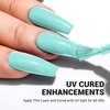 image:imageMelodySusie Thick Light Green Gel Nail Polish05fl oz Soak Off UV LED Mint Green Gel Polish Gift for Women Nail Art Manicure Salon DIY Nail Design Decoration at Home1666AMint BlueA1114
