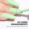 image:imageMelodySusie Thick Light Green Gel Nail Polish05fl oz Soak Off UV LED Mint Green Gel Polish Gift for Women Nail Art Manicure Salon DIY Nail Design Decoration at Home1666Light Green326