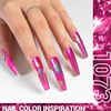 image:imageMelodySusie Thick Light Green Gel Nail Polish05fl oz Soak Off UV LED Mint Green Gel Polish Gift for Women Nail Art Manicure Salon DIY Nail Design Decoration at Home1666Hot Pink Glitter1073