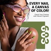 image:imageMelodySusie Thick Light Green Gel Nail Polish05fl oz Soak Off UV LED Mint Green Gel Polish Gift for Women Nail Art Manicure Salon DIY Nail Design Decoration at Home1666AOlive Green603