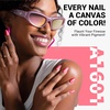 image:imageMelodySusie Thick Light Green Gel Nail Polish05fl oz Soak Off UV LED Mint Green Gel Polish Gift for Women Nail Art Manicure Salon DIY Nail Design Decoration at Home1666Neon PinkA1601