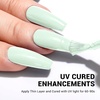 image:imageMelodySusie Thick Light Green Gel Nail Polish05fl oz Soak Off UV LED Mint Green Gel Polish Gift for Women Nail Art Manicure Salon DIY Nail Design Decoration at Home1666Pastel Mint Green1667