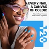 image:imageMelodySusie Thick Light Green Gel Nail Polish05fl oz Soak Off UV LED Mint Green Gel Polish Gift for Women Nail Art Manicure Salon DIY Nail Design Decoration at Home1666AOcean Blue120