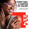 image:imageMelodySusie Thick Light Green Gel Nail Polish05fl oz Soak Off UV LED Mint Green Gel Polish Gift for Women Nail Art Manicure Salon DIY Nail Design Decoration at Home1666Bright Orange224