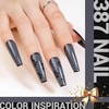 image:imageMelodySusie Thick Light Green Gel Nail Polish05fl oz Soak Off UV LED Mint Green Gel Polish Gift for Women Nail Art Manicure Salon DIY Nail Design Decoration at Home1666ADark Gray387