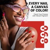 image:imageMelodySusie Thick Light Green Gel Nail Polish05fl oz Soak Off UV LED Mint Green Gel Polish Gift for Women Nail Art Manicure Salon DIY Nail Design Decoration at Home1666Bright Red068