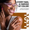 image:imageMelodySusie Thick Light Green Gel Nail Polish05fl oz Soak Off UV LED Mint Green Gel Polish Gift for Women Nail Art Manicure Salon DIY Nail Design Decoration at Home1666Brown Fall Autumn1671