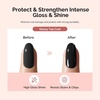 image:imageMelodySusie Top Coat Builder Gel Base Coat No Wipe Glossy Set Long Lasting Shine Finish Soak Off UV LED Nail Lamp Nail Polish Art Design Manicure Kit Perfect Gifts for Women Girls 3 Pcs 15ml Clear2 Top Coat