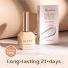 image:imageMelodySusie Top Coat Builder Gel Base Coat No Wipe Glossy Set Long Lasting Shine Finish Soak Off UV LED Nail Lamp Nail Polish Art Design Manicure Kit Perfect Gifts for Women Girls 3 Pcs 15ml ClearMatte Top Coat