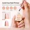 image:imageMelodySusie Top Coat Builder Gel Base Coat No Wipe Glossy Set Long Lasting Shine Finish Soak Off UV LED Nail Lamp Nail Polish Art Design Manicure Kit Perfect Gifts for Women Girls 3 Pcs 15ml ClearPrimer