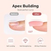 image:imageMelodySusie Top Coat Builder Gel Base Coat No Wipe Glossy Set Long Lasting Shine Finish Soak Off UV LED Nail Lamp Nail Polish Art Design Manicure Kit Perfect Gifts for Women Girls 3 Pcs 15ml ClearTop Coat  Base Coat and Builder Gel 027 Set