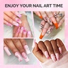 image:imageMelodySusie Update Nail Stand for Press Ons Cute Cat Claw Magnetic Base for Painting Display Holder with Reusable DoubleSided Tape for Home DIY Salon Supplies Rose PinkPinkSilver