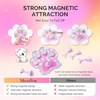 image:imageMelodySusie Update Nail Stand for Press Ons Cute Cat Claw Magnetic Base for Painting Display Holder with Reusable DoubleSided Tape for Home DIY Salon Supplies Rose PinkPink Cat paw