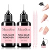 image:imageMelodySusie 15g Pinpoint Nail Rhinestone Glue for Nails Super Strong Gel for Nail Charms Gems 3D Nail Gel UV Nail Glue for Nail Art Design Nail Chrome211 Fl Oz Pack of 1