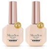 image:imageMelodySusie 2PCS Nail Dehydrator and Primer Professional Natural Hema Free and Acid Free PrimerDehydrator for Acrylic Powder and Gel Nail PolishFast Dry 15ML2 Top Coat