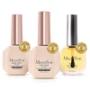 Top Coat Base Coat Cuticle Oil Set