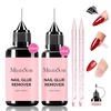 image:imageMelodySusie 3D Gel Nail Art Clear Sculpting Gel No Wipe Nail Art Gel for Molding Painting Chrome Powder amp Rhinestone Glue UVLED Cured 3D Nail Design 15g30ml15ml