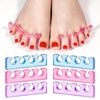 image:imageMelodySusie 6Pcs Toe Separators for Women Pedicure Flexible Soft Silicone Toe Spacers Kit for Separating Fingers amp Toes Nail Polish and Grooming Suitable for Home DIY Salon tools Gifts for Women