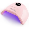 image:imageMelodySusie Compact Advanced UV LED Nail Lamp PPlus30F Nail Dryer with 3 Timers amp Smart Sensor Cures All Gels Especially Rhinestone Glue Solid amp Liner Gel Polishes for Advanced DIY at Home PinkPink
