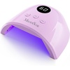 image:imageMelodySusie Compact Advanced UV LED Nail Lamp PPlus30F Nail Dryer with 3 Timers amp Smart Sensor Cures All Gels Especially Rhinestone Glue Solid amp Liner Gel Polishes for Advanced DIY at Home PinkPurple