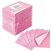 image:imageMelodySusie Disposable Nail Mats 50Pcs 3Ply Absorbent Nail Art Table Pads with PE Backing 18 x 13 Nail Desk Protection for Manicure Pedicure Salon Home DIY Pink125Pcs Pink