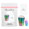 image:imageMelodySusie French Nail Stamper Nail Stamper Kit 2PCS Silicone Nail Stamp with a Scraper Nail Stamper Tool for French Manicure DIY Home Nail Design Salon Laser Glitter