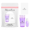 image:imageMelodySusie French Nail Stamper Nail Stamper Kit 2PCS Silicone Nail Stamp with a Scraper Nail Stamper Tool for French Manicure DIY Home Nail Design Salon Purple