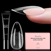 image:imageMelodySusie French Tips Press On ToenailsSharp Square 300Pcs 15 Sizes X PreDesigned High Gloss Berry Pink Soft Gel Full Cover Acrylic Fake Nails ExtensionLonglastingampReusableWomen DIYampSalon UseMedium Almond