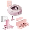 image:imageMelodySusie Mini Nail Dust Collector with GelCarousel for Nail Polish Bottle Holder and Nail Art Tools Organizer