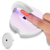 image:imageMelodySusie PocketSized Cordless UV Nail Lamp PArt04M Rechargeable UV LED Light Featuring Smart Sensor amp Foldable Design Flash Cures All Soft Gels Especially HalfCured Gel Base amp Top Coat