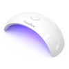 image:imageMelodySusie PocketSized LED UV Nail Lamp with UltraLightweight Design PART04 UV Light Cures All Soft Gels at Home Especially Instant Nails SemiCured Gel Base Coat amp Top Coat WhiteWhite