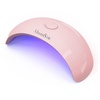 image:imageMelodySusie PocketSized LED UV Nail Lamp with UltraLightweight Design PART04 UV Light Cures All Soft Gels at Home Especially Instant Nails SemiCured Gel Base Coat amp Top Coat WhitePink