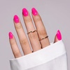 Short Oval Hot Pink