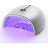 image:imageMelodySusie Professional Cordless UV Nail Lamp with Metal Base PPlus30GT Nail Dryer with Smart Sensor for Salon amp DIY Home Use Fast Cures All Hard Gels Especially Extension amp Glitter Gel PolishesSilver