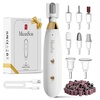 image:imageMelodySusie Professional Manicure Pedicure Kit Cordless 8in1 Electric Nail Drill with 20 Speeds Rechargeable EFile for Thick Nails amp Cuticles Ideal Foot Care for Women MenPC650E White Gold