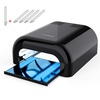 image:imageMelodySusie Professional UV Nail Lamp with 4 Light Tubes amp Metal Sliding Base SPro04 SalonGrade Fast Curing Nail Dryer for 3D Printer UV Resin Hard Gel Extension amp Acrylic Gel Polishes