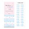 image:imageMelodySusie Semi Cured Gel Nail Strips Blue Star Works with Nail lamp SalonQuality Long Lasting Easy to Apply amp Remove  Includes 30Pcs 2 Prep Pads Nail File amp Wooden Stick