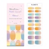 image:imageMelodySusie Semi Cured Gel Nail Strips Macaron Gradient Works with Nail lamp SalonQuality Long Lasting Easy to Apply amp Remove  Includes 30Pcs 2 Prep Pads Nail File amp Wooden Stick