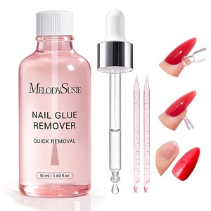 image:imageMelodySusie 15g Pinpoint Nail Rhinestone Glue for Nails Super Strong Gel for Nail Charms Gems 3D Nail Gel UV Nail Glue for Nail Art Design Nail Chrome175 Fl Oz Pack of 1